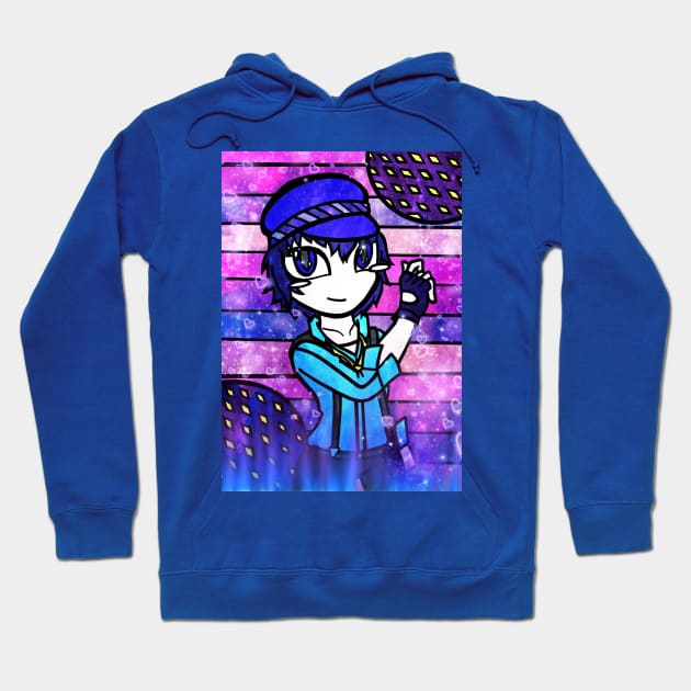 P4D - Naoto Shirogane Hoodie by ScribbleSketchScoo